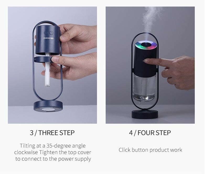 Magic Shadow USB Air Humidifier For Home With Projection Night Lights 4.7 ⭐⭐⭐⭐✰ out of 5 stars (534)
