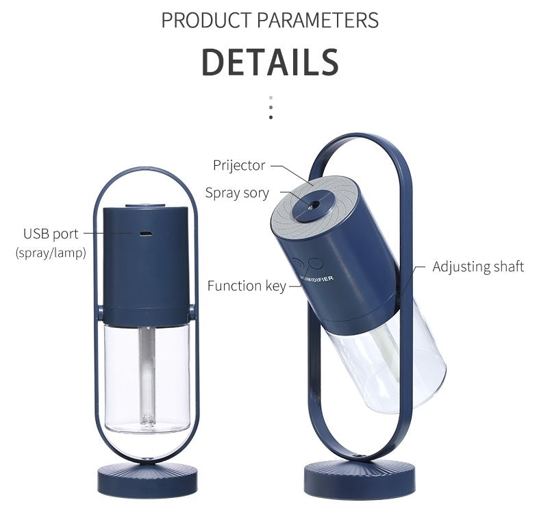 Magic Shadow USB Air Humidifier For Home With Projection Night Lights 4.7 ⭐⭐⭐⭐✰ out of 5 stars (534)