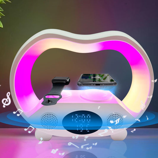 6 In 1 Wireless Charging Night Light Wireless Speaker 4.5 ⭐⭐⭐⭐✰ out of 5 stars (534)